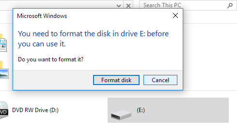 format and use a windows hard drive for a mac